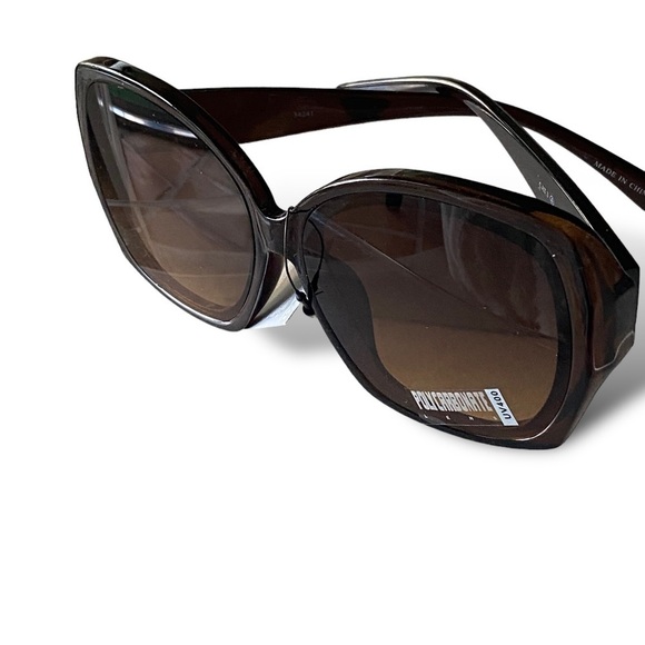 Oversized Sunglasses Dark Goth Brown Streetwear BALLETCORE Casual NWT - Picture 12 of 12